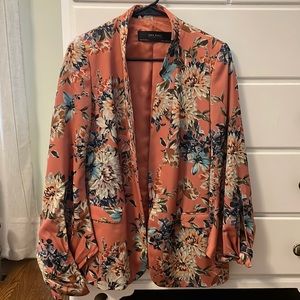 Zara Flower Blazer